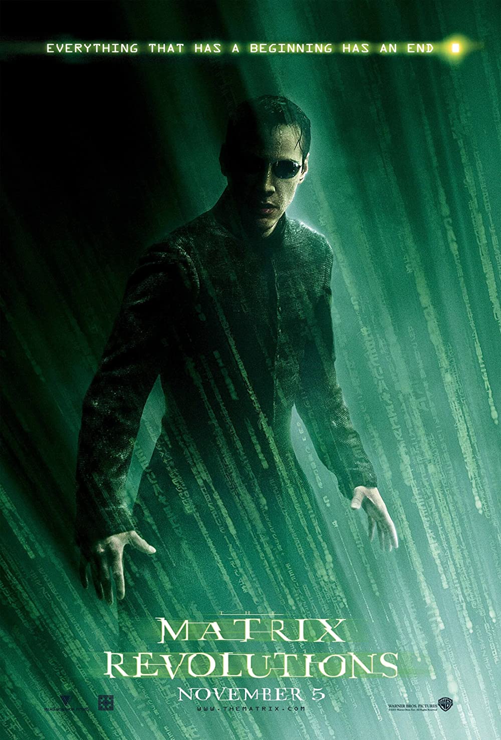 The Matrix Revolutions (2003) Keanu Reeves Laurence Fishburne
