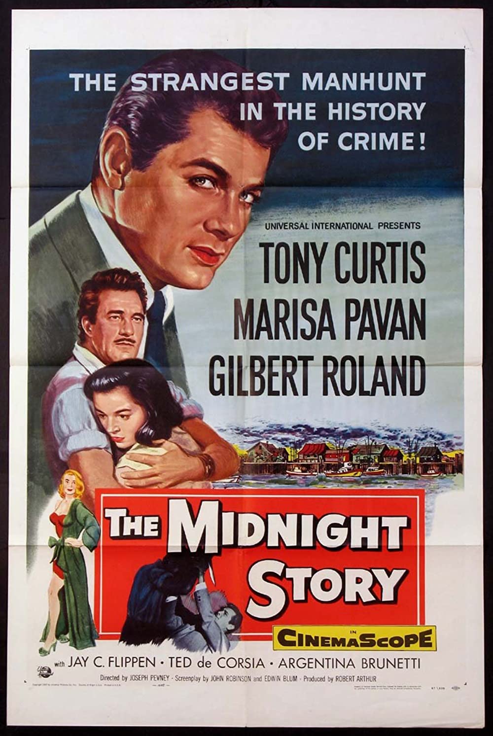 The Midnight Story (1957) Tony Curtis