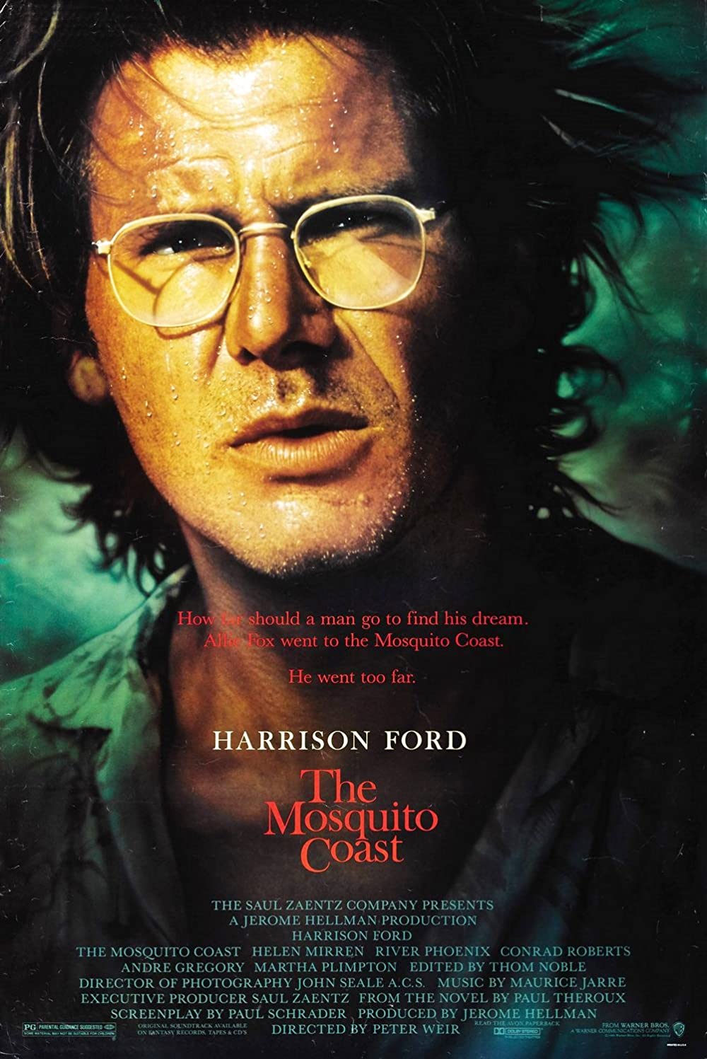 The Mosquito Coast (1986) Harrison Ford River Phoenix