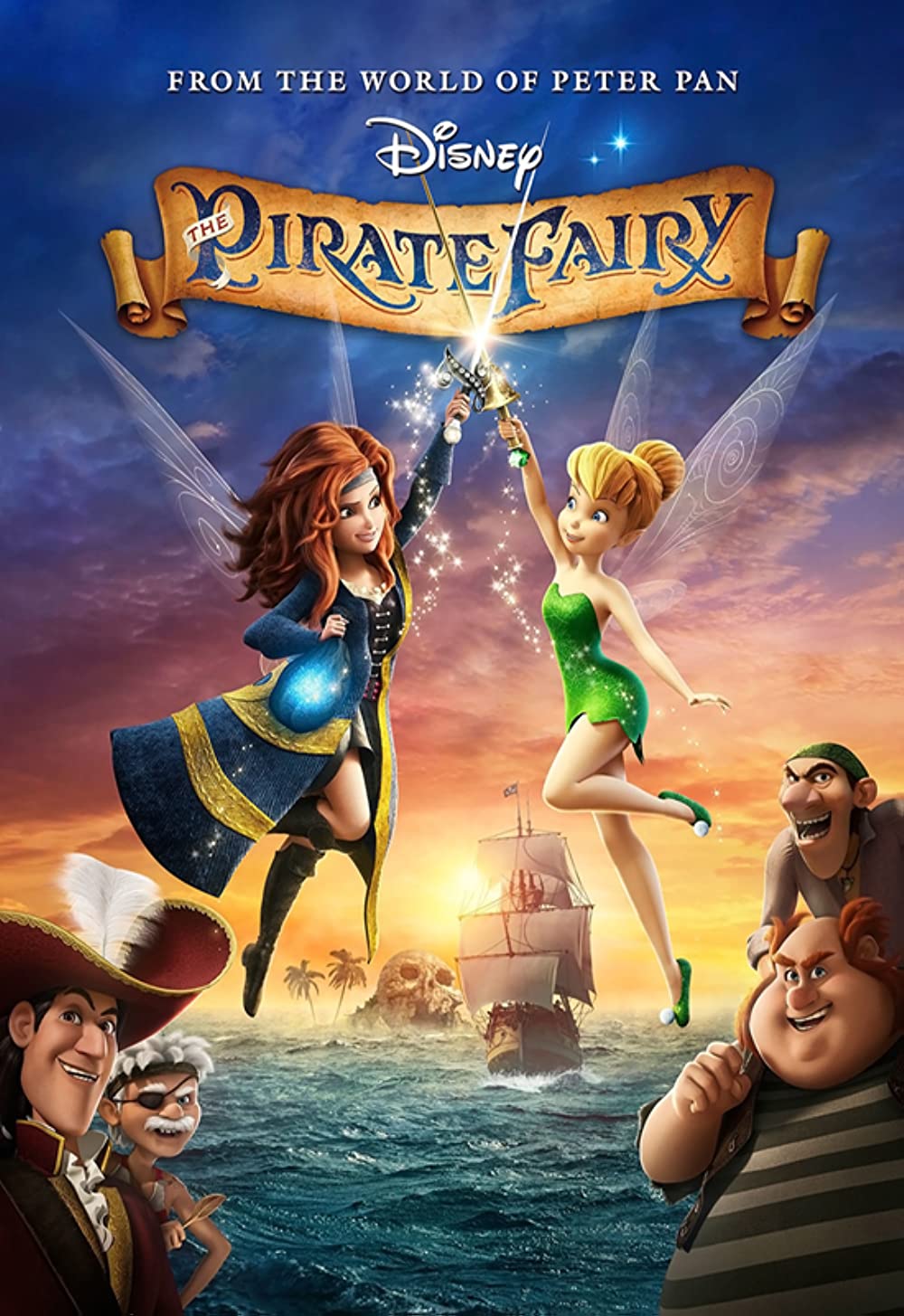 The Pirate Fiary (2014) Peter Pan Tinkerbell