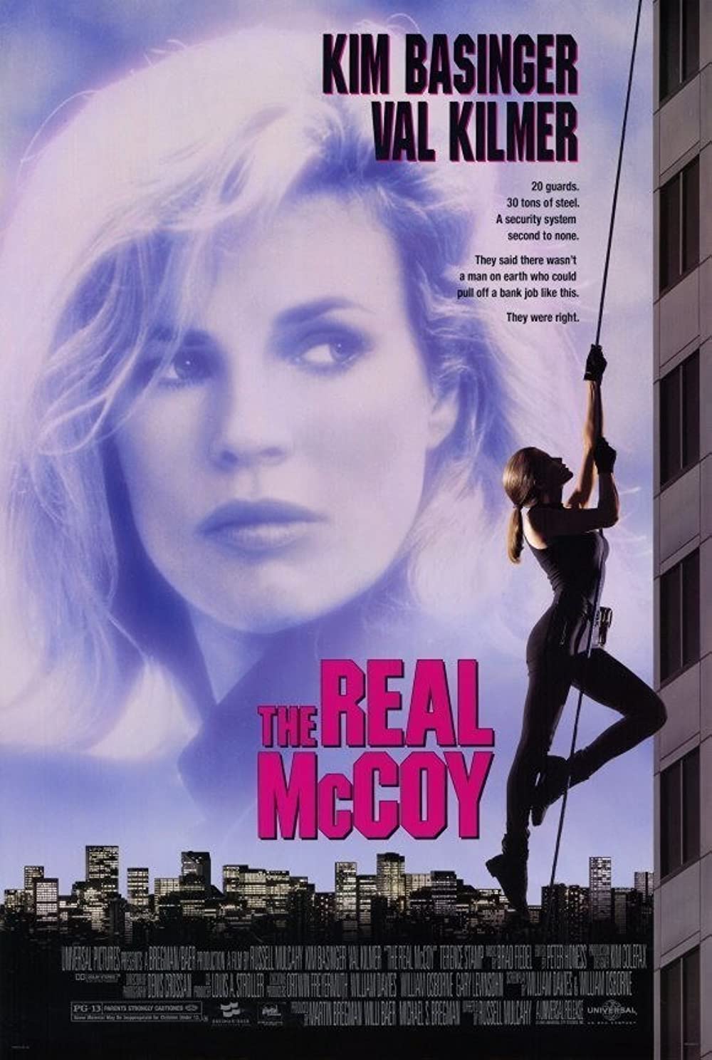 The Real McCoy (1993) Kim Basinger Val Kilmer