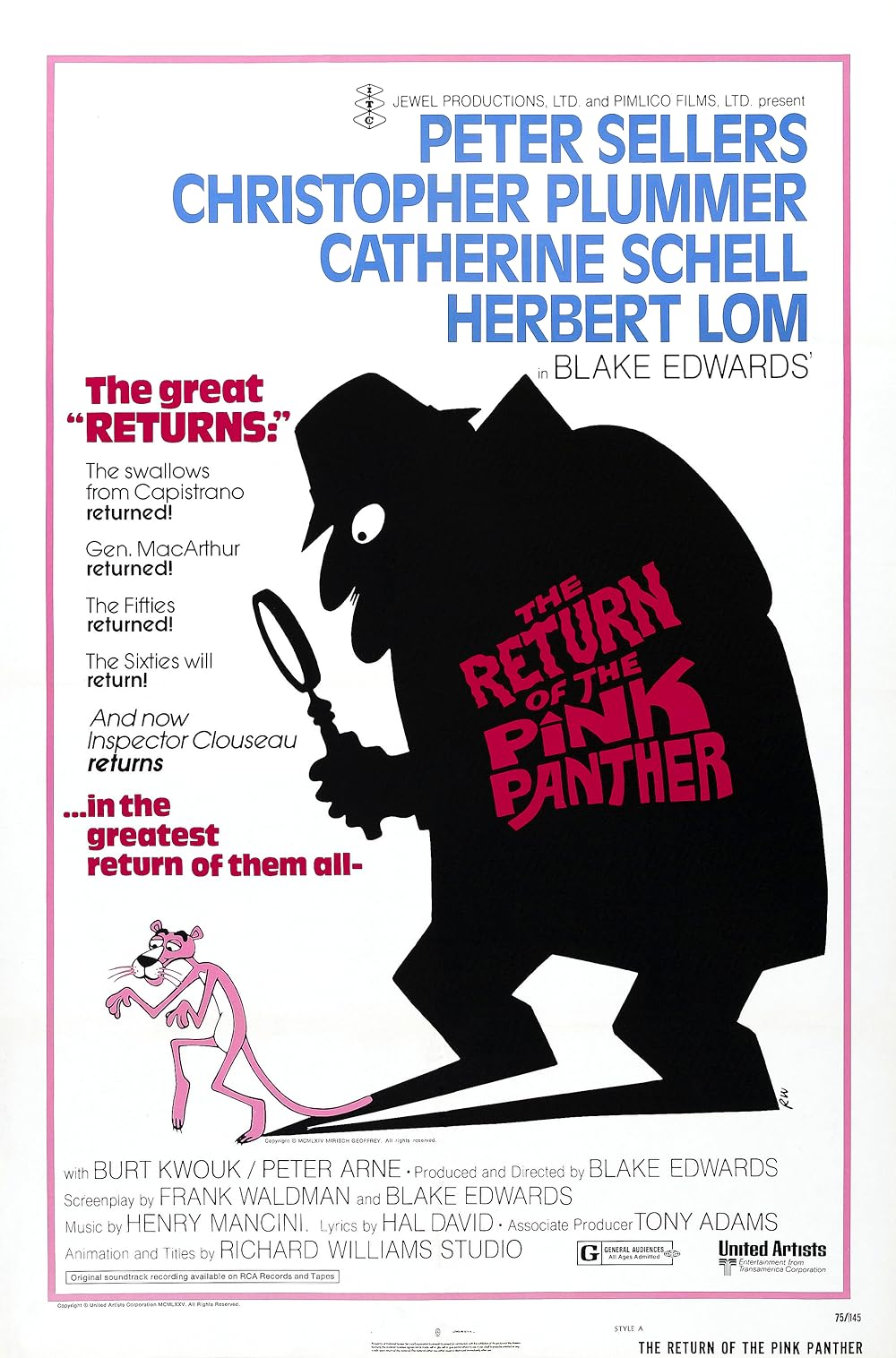 The Return Of The Pink Panther (1975)