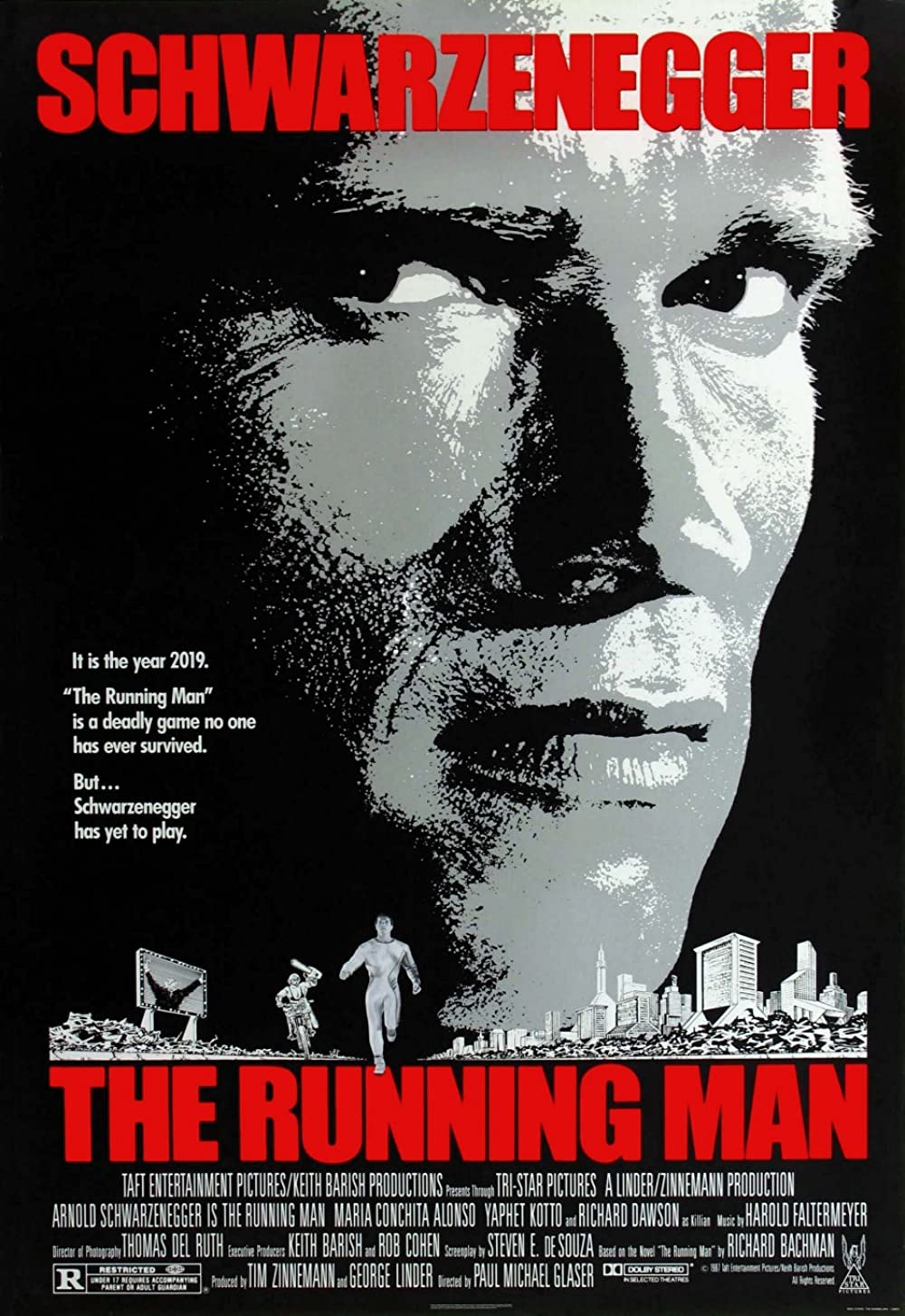 The Running Man (1987) Arnold Schwarzenegger