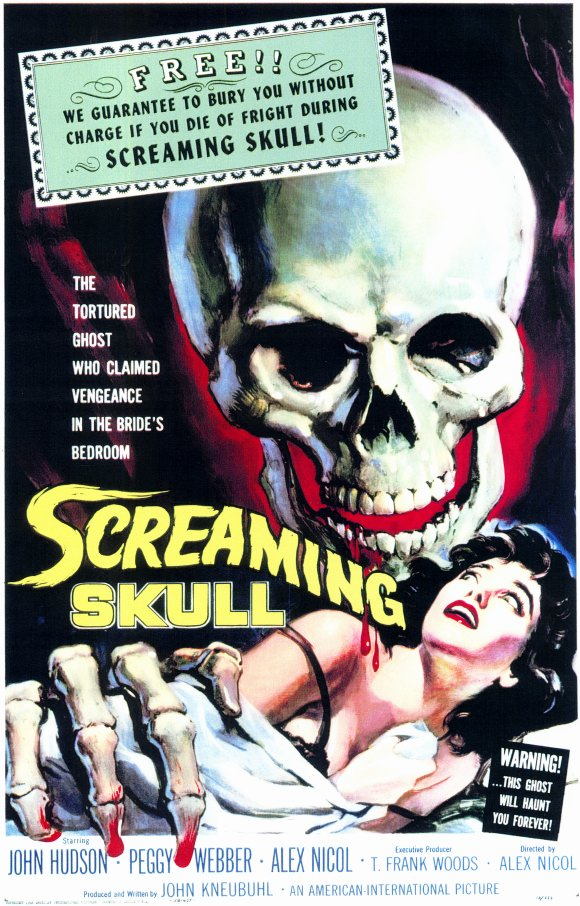 The Screaming Skull (1958) Colorized John Hudson Peggy Webber