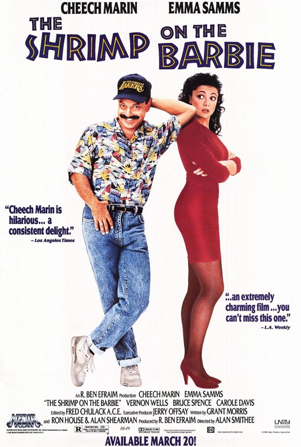 The Shrimp On The Barbie (1990) Cheech Marin Emma Samms