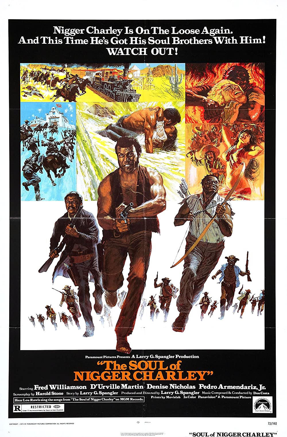 The Soul of Nigger Charley (1973) Fred Williamson Denise Nicholas