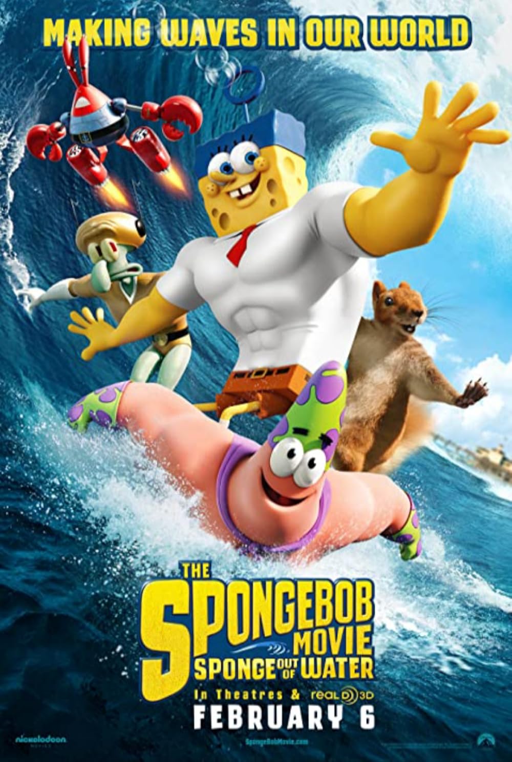 The SpongeBob Movie - Sponge Out Of Water (2015)