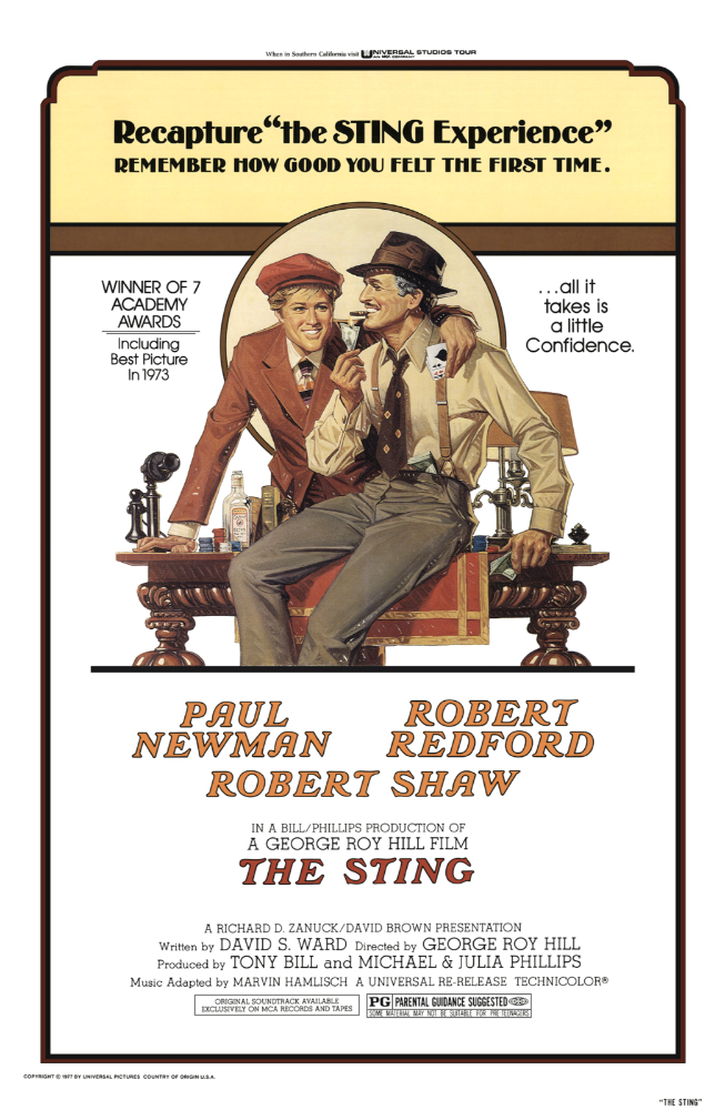 The Sting (1973) Paul Newman Robert Redford