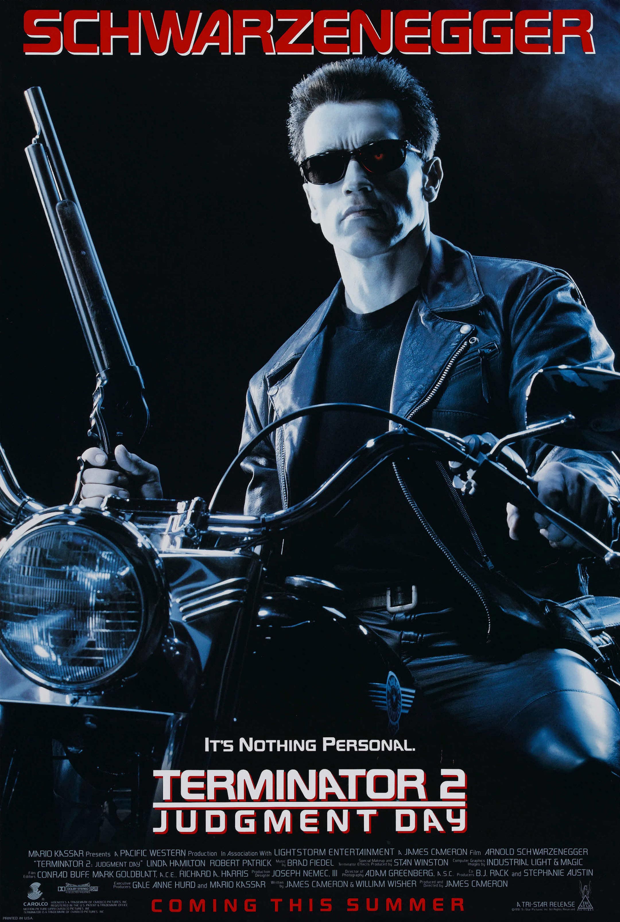 The Terminator 2 - Judgement Day (1991) Arnold Schwarzenegger Linda Hamilton