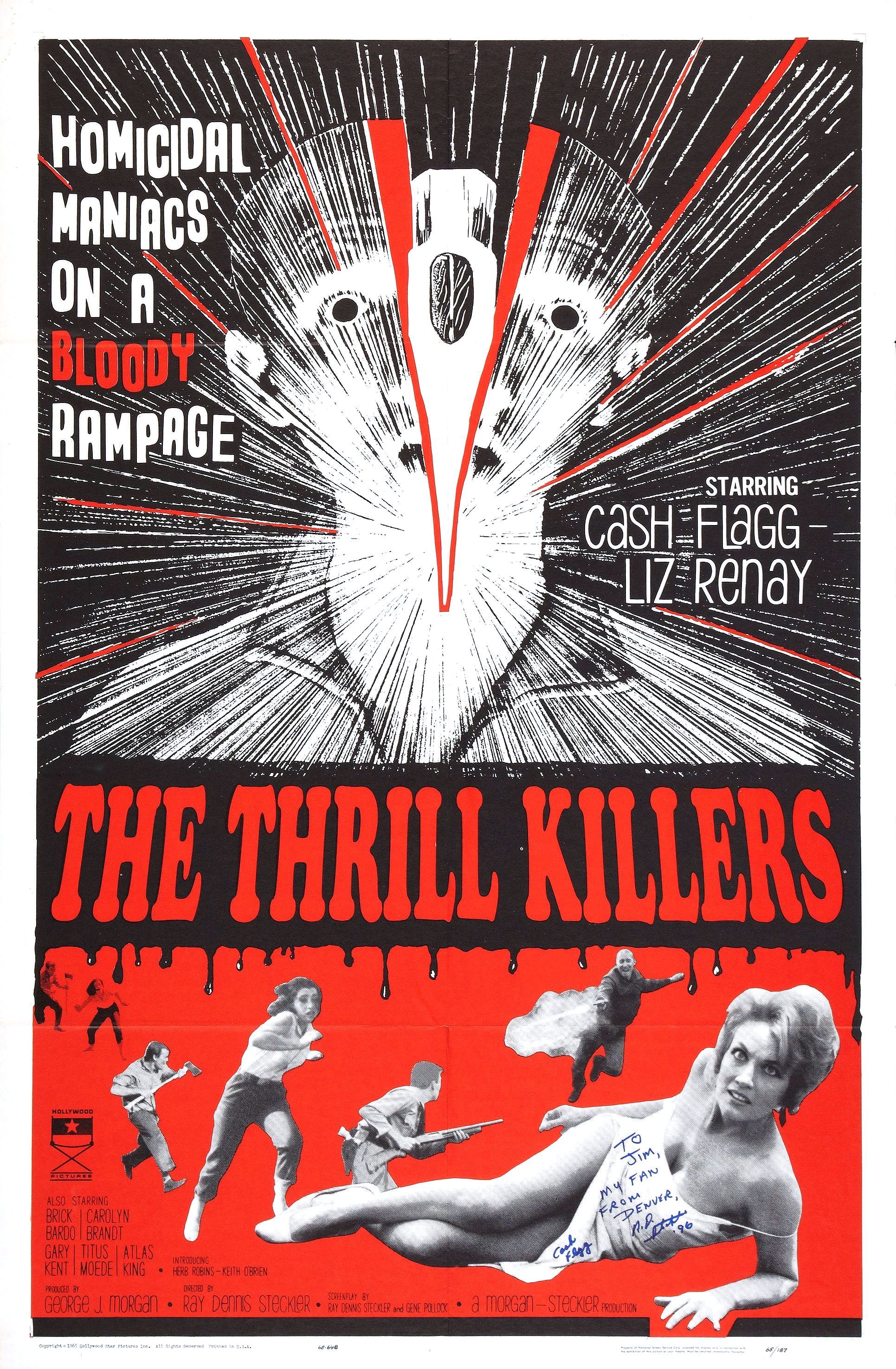 The Thrill Killer (1964) Cash Flagg Liz Renay