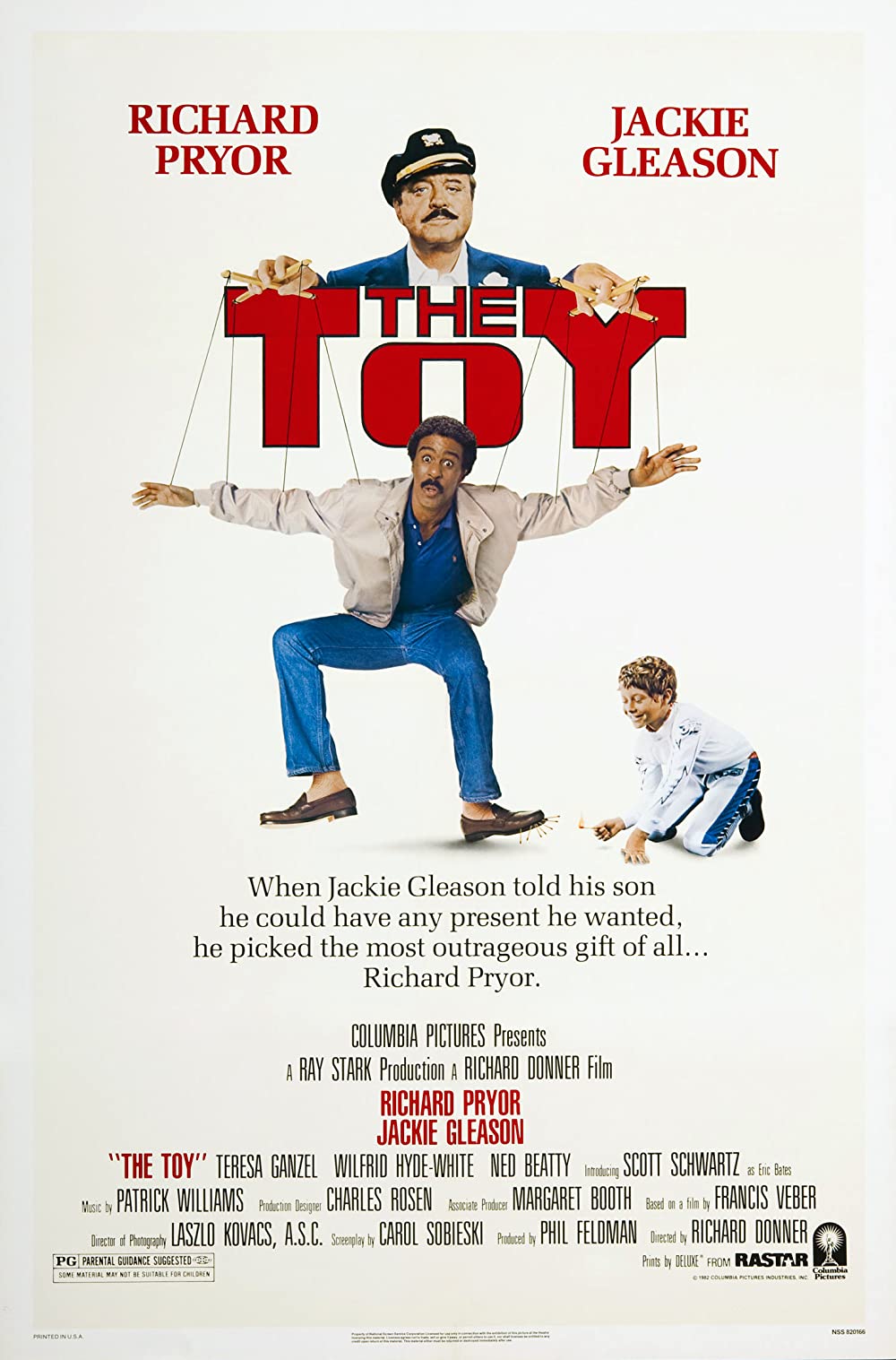 The Toy (1982) Richard Pryor Jackie Gleason