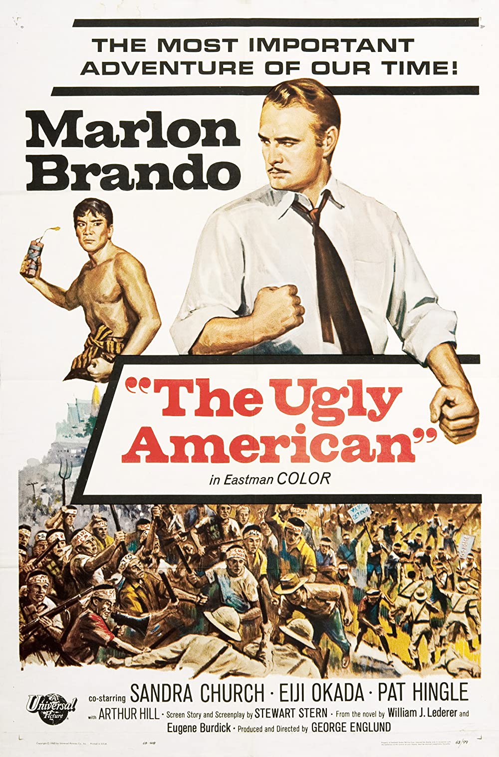 The Ugly American (1963) Spanish Subtitles Always Displayed Marlon Brando