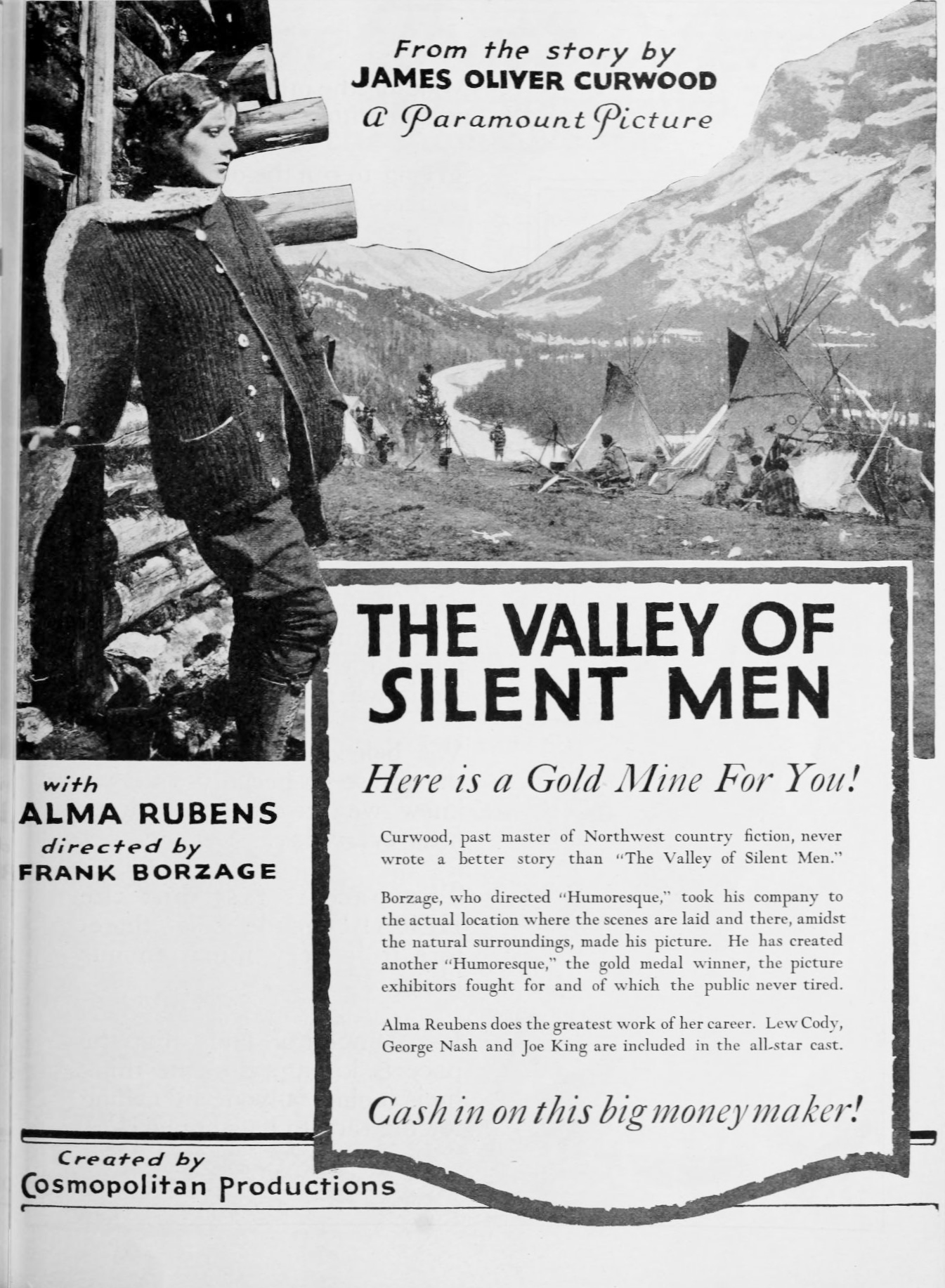 The Valley Of Silent Men (1922)