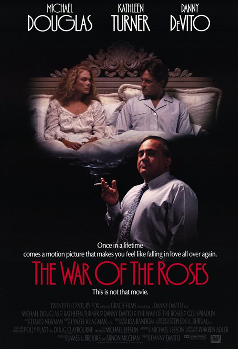 The War of the Roses (1989) Michael Douglas Kathleen Turner Danny DeVito