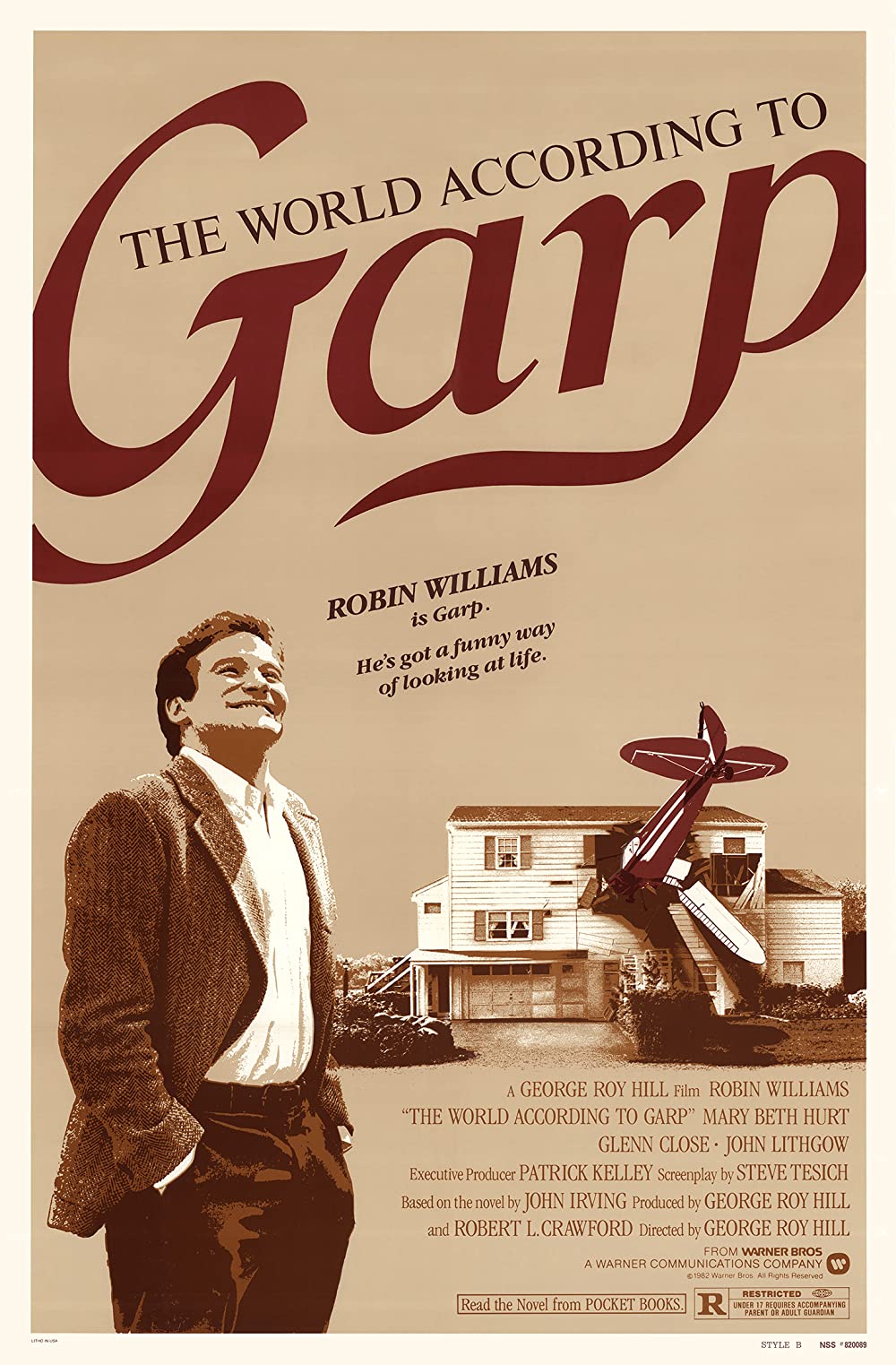 The World According To Garp (1982) Robin Williams Glenn Close