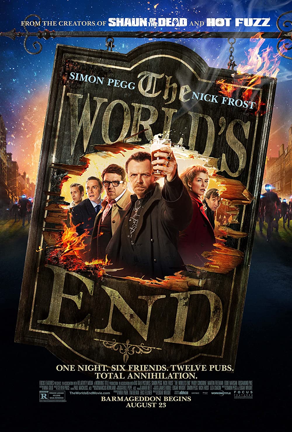 The World's End (2013) Simon Pegg Nick Frost