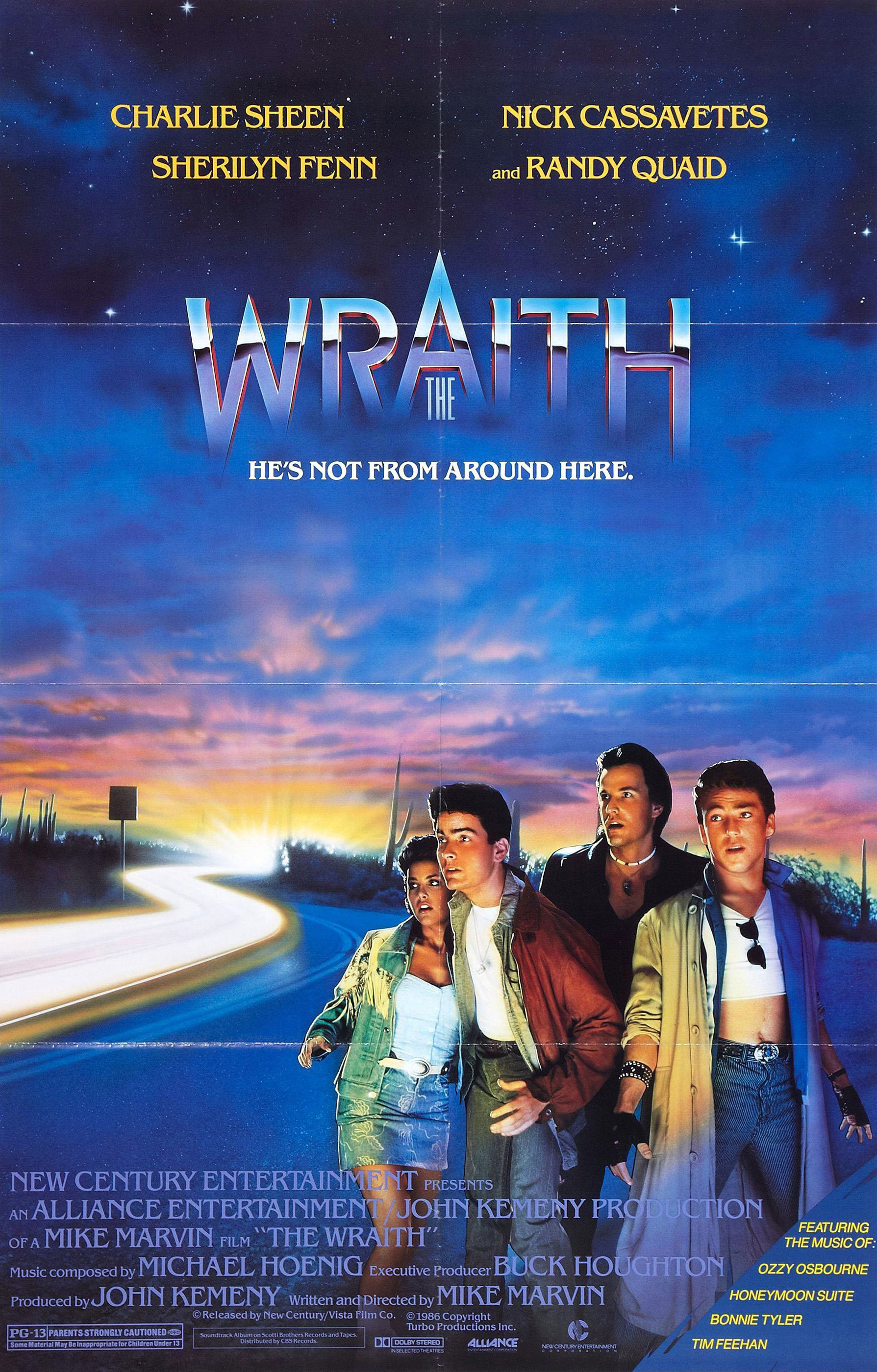 The Wraith (1986) Charlie Sheen Randy Quaid