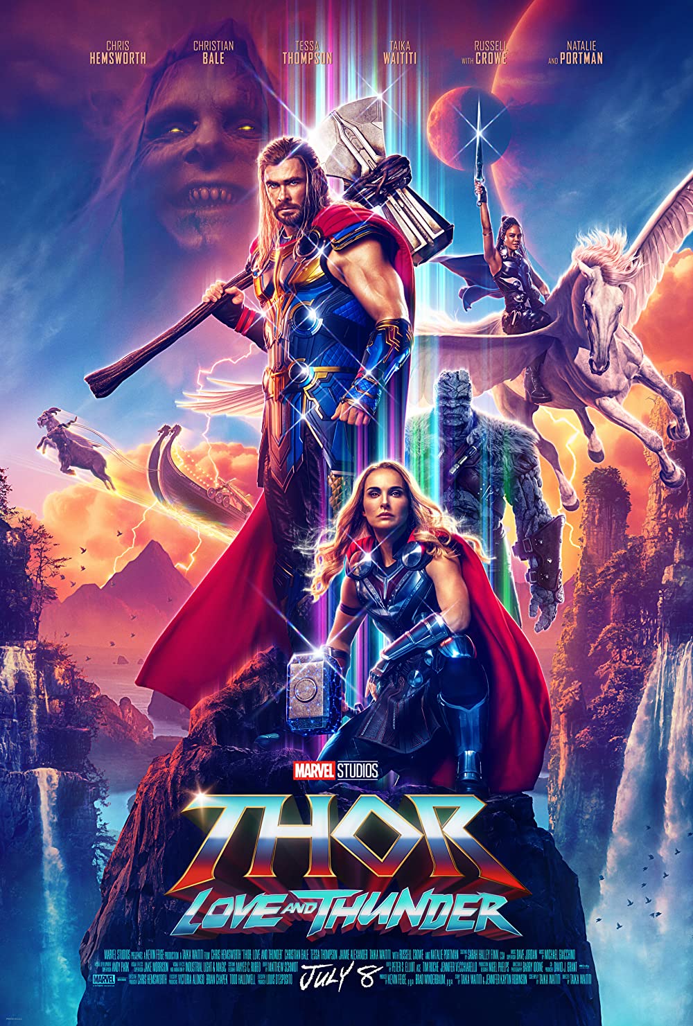 Thor - Love and Thunder (2022) Natalie Portman Chris Hemsworth