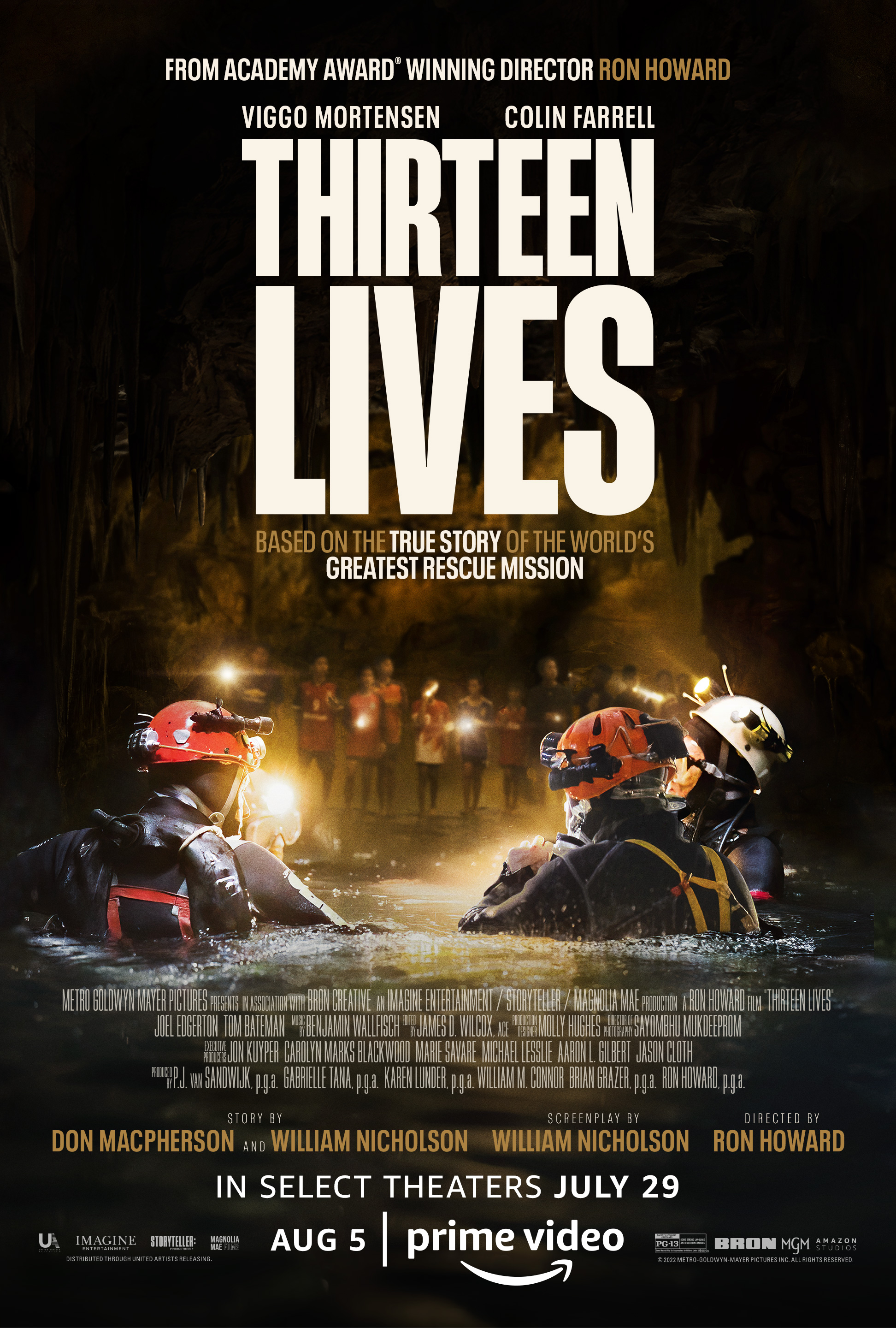 Thirteen Lives (2022) Viggo Mortensen Colin Farrell