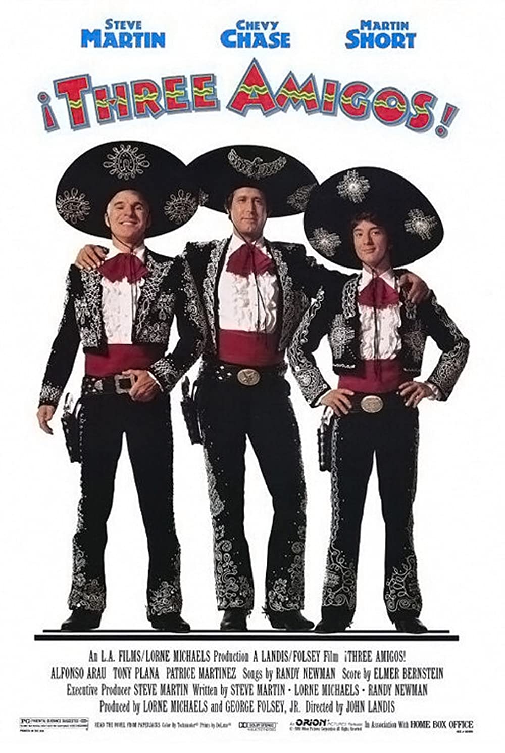 Three Amigos (1986) Chevy Chase Martin Short Steve Martin