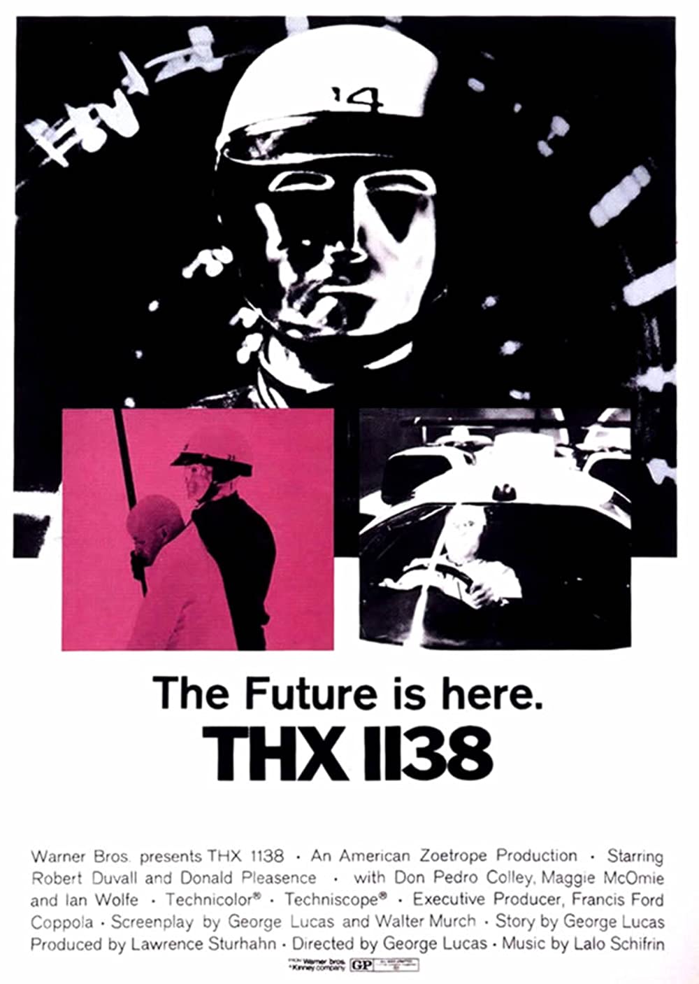THX 1138 (1971) Robert Duvall Donald Pleasence George Lucas