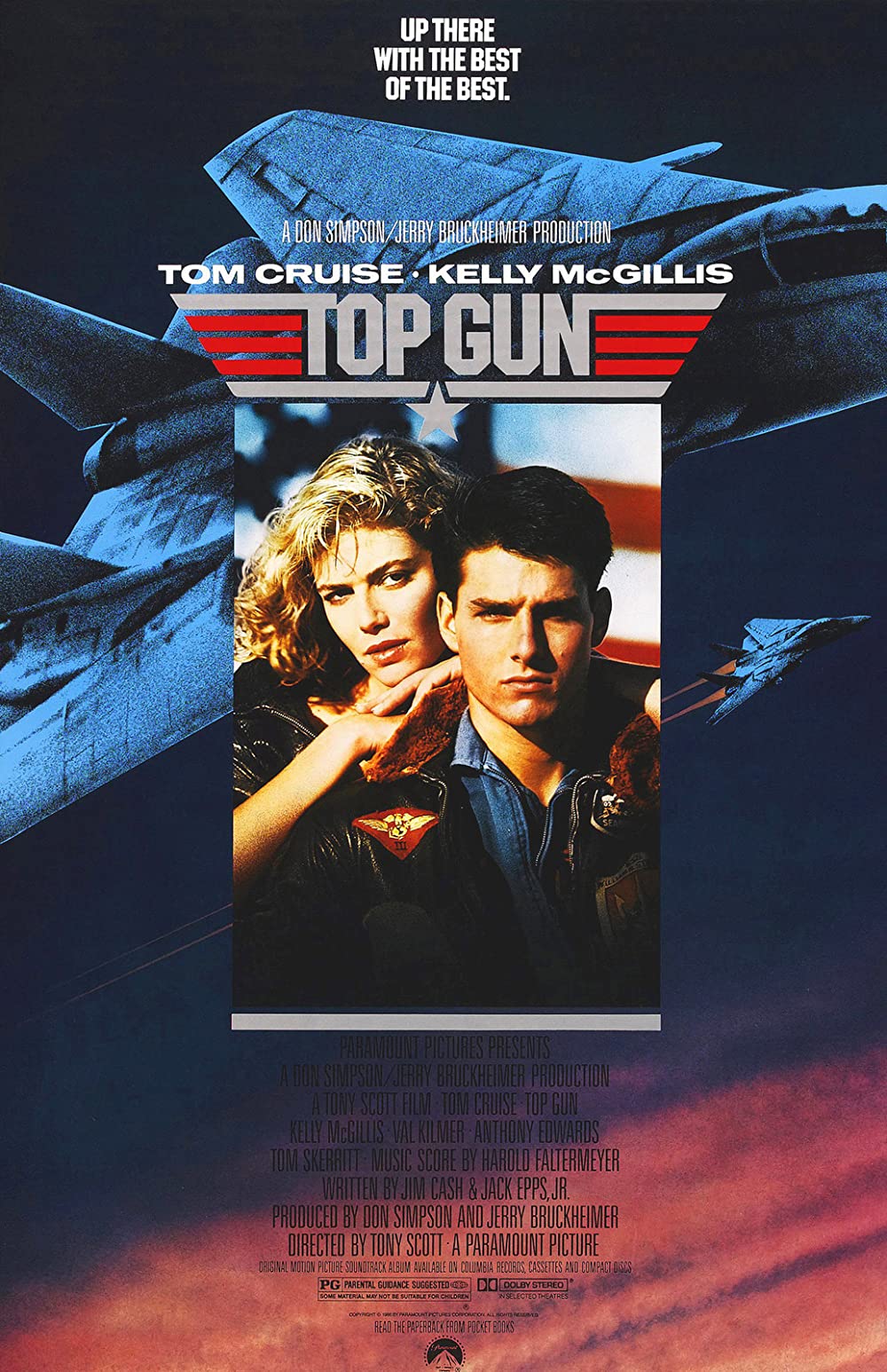 Top Gun (1986) Tom Cruise Kelly McGillis
