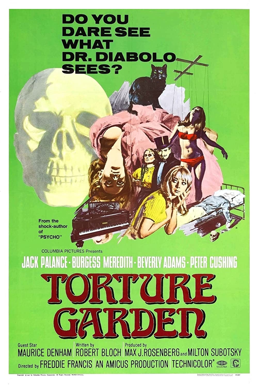 Torture Garden (1967) Jack Palanci Peter Cushing