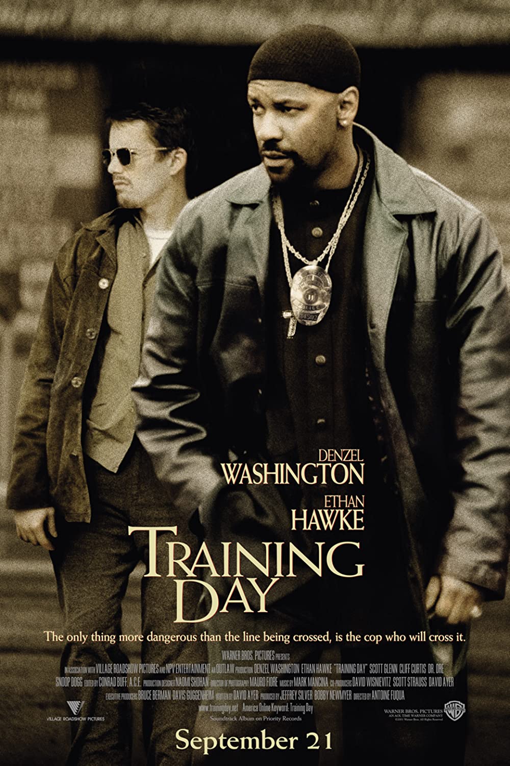 Training Day (2001) Densel Washington Ethan Hawke