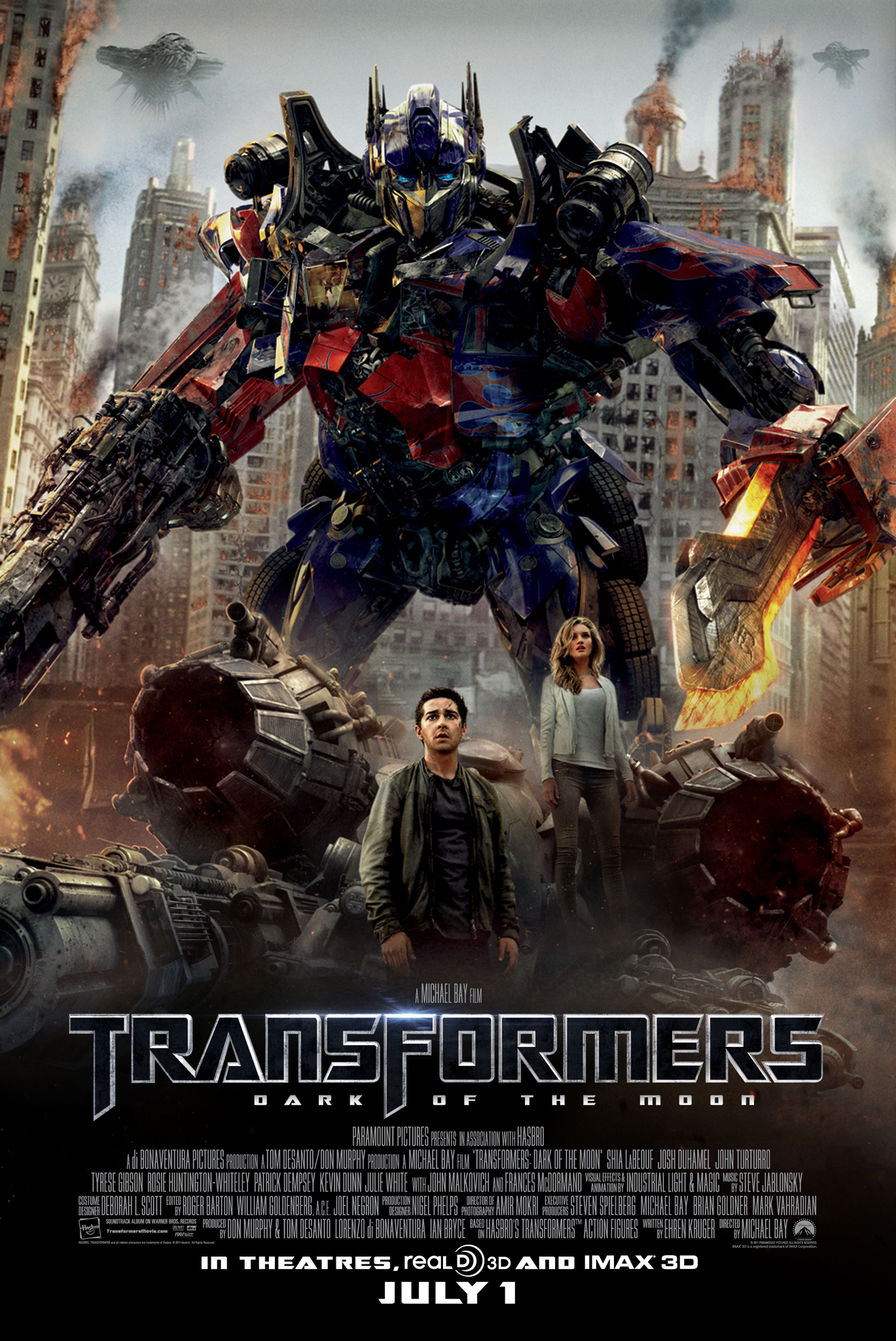 Transformers - Dark Side Of The Moon (2011)