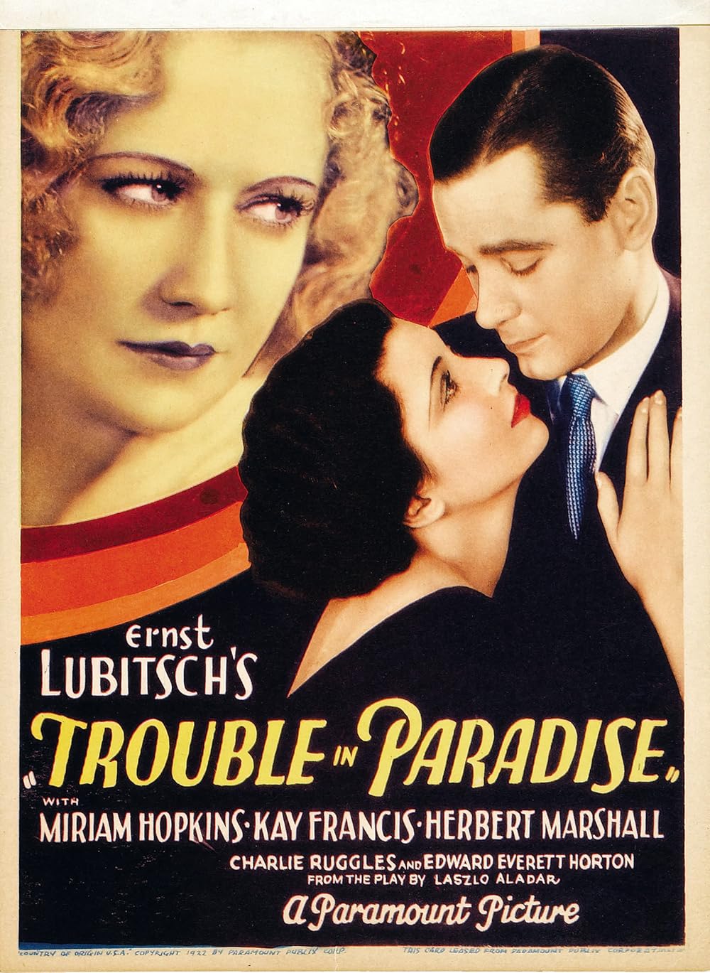 Trouble In Paradise (1932)