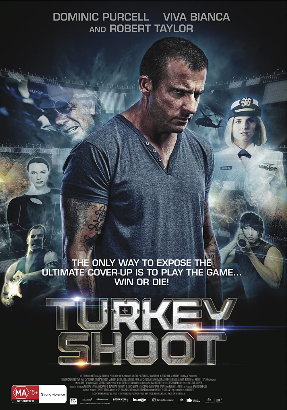 Turkey Shoot (2014) Dominic Purcell Viva Bianca