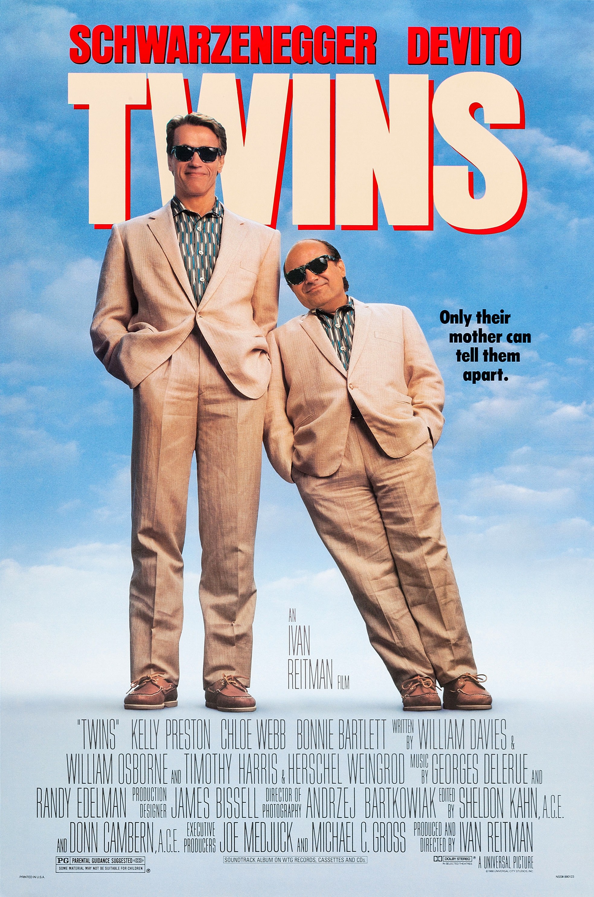 Twins (1988) Danny DeVito Arnold Schwarzenegger