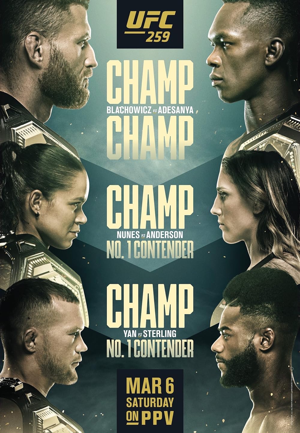 UFC 259 - Blachowicz vs. Adesanya (2021)