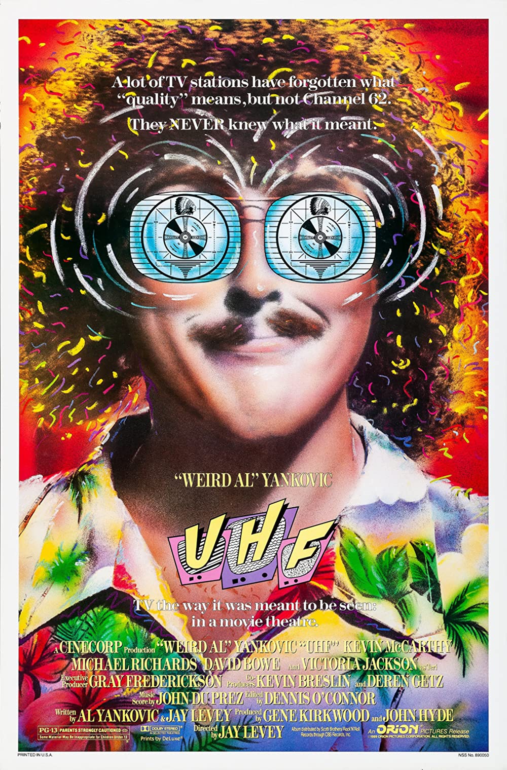 UHF (1989) Weird Al Yankovic David Bowie