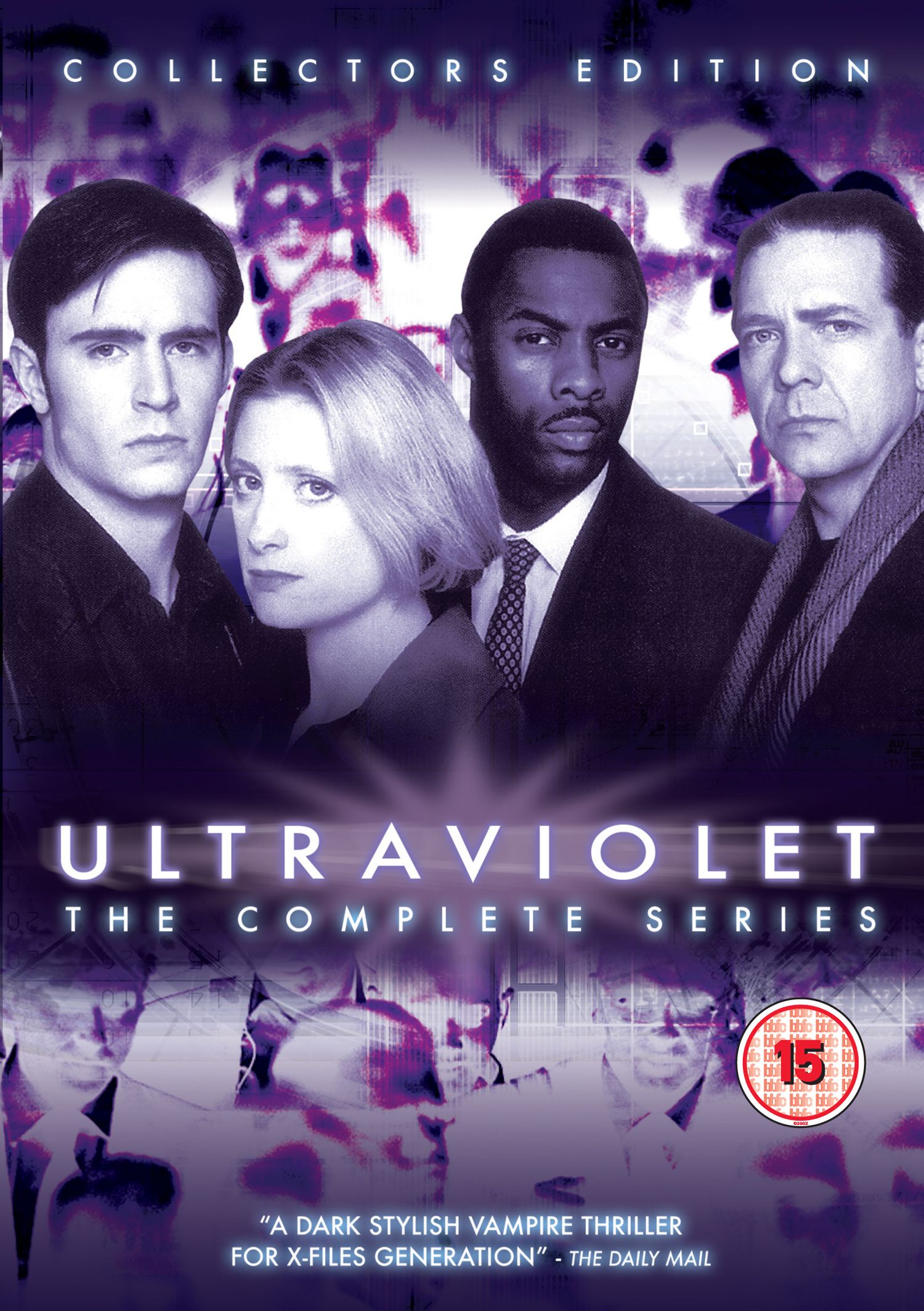 Ultraviolet - COMPLETE Series (1998) 3 DVD Set 6 Episodes