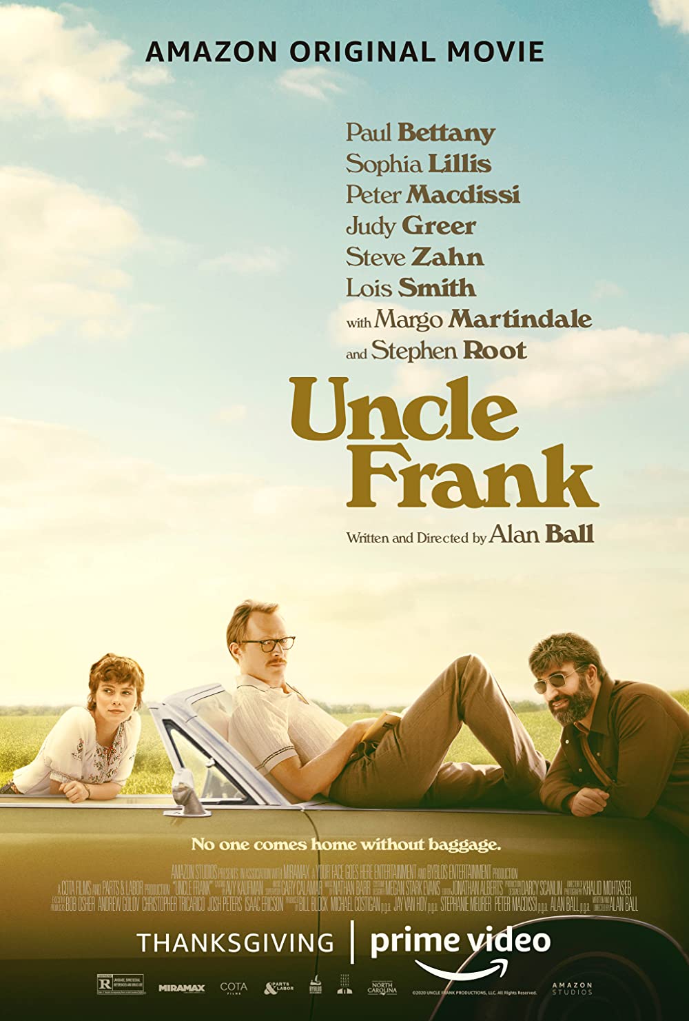 Uncle Frank (2020) Paul Bettany Judy Greer Steve Zahn Lois Smith