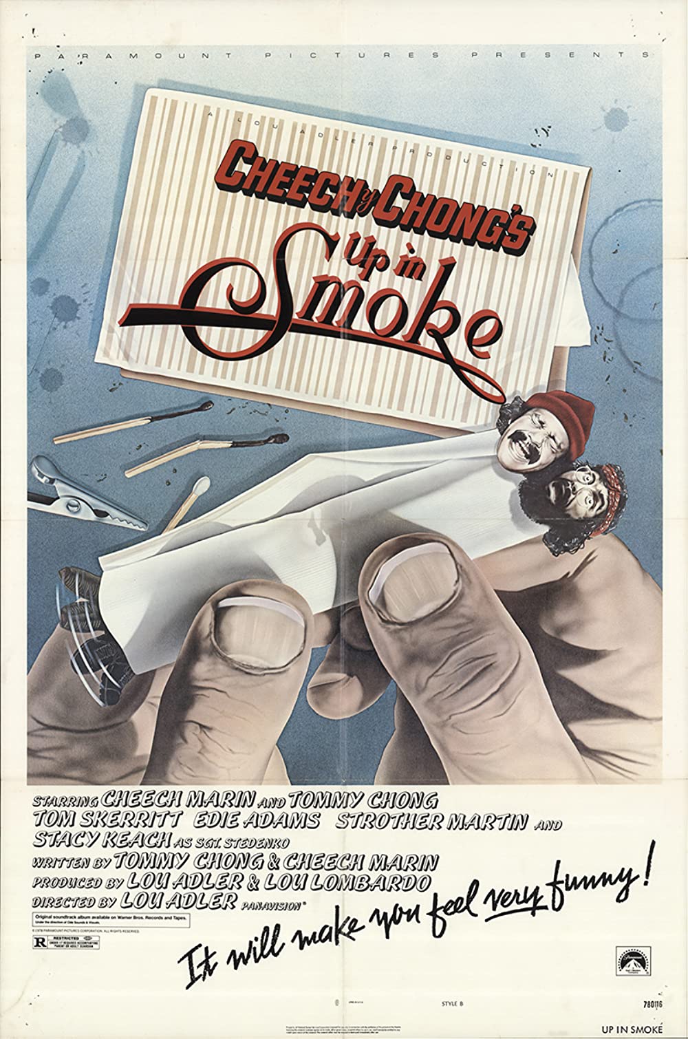Up In Smoke (1978) Cheech Martin Tommy Chong
