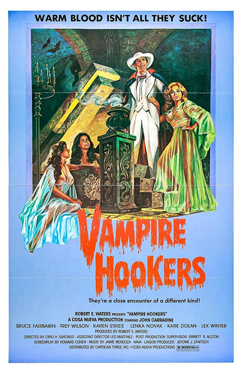 Vampire Hookers (1978) John Carradine Trey Wilson Lex Winter