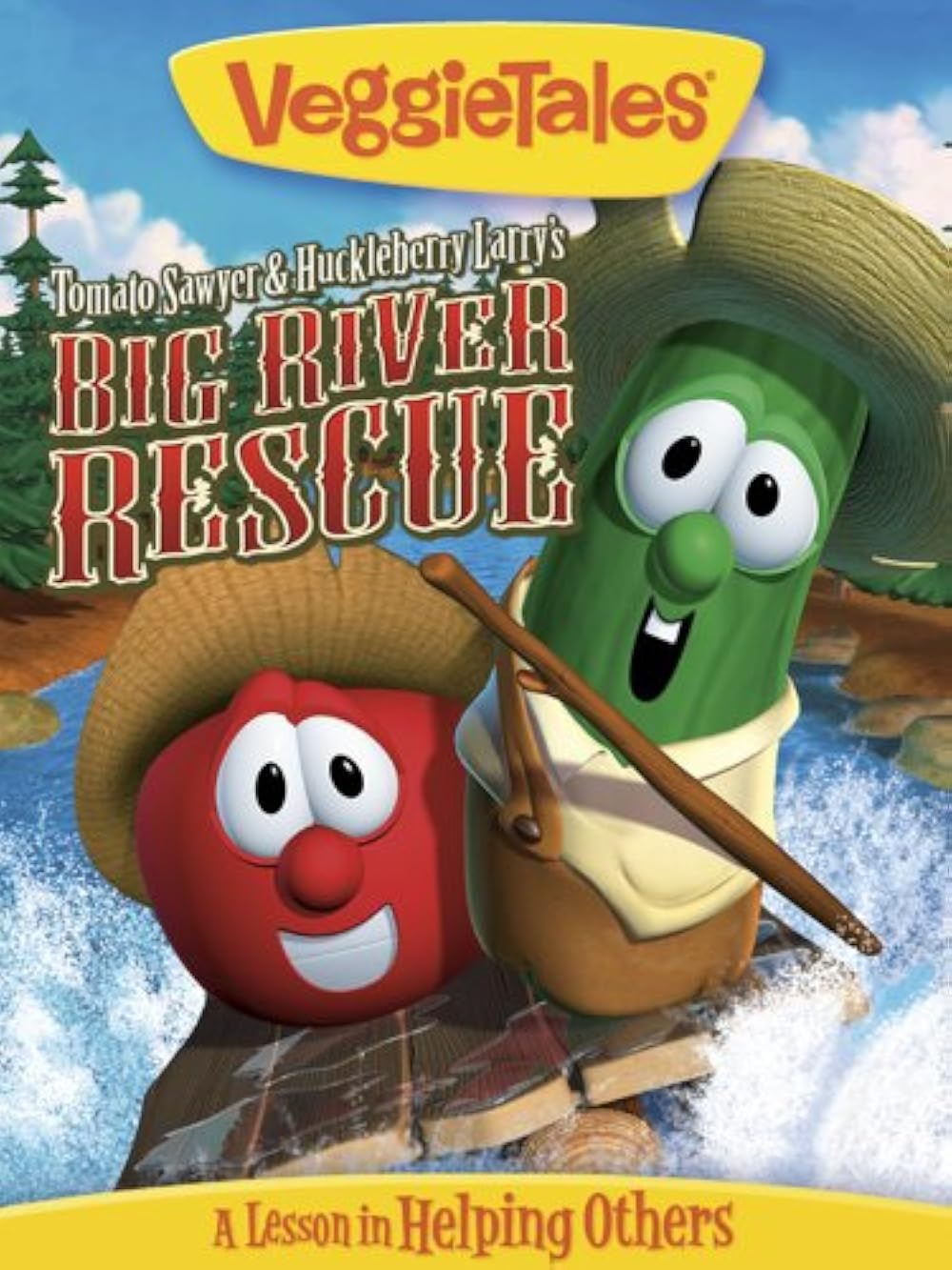 VeggieTales - Tomato Sawyer And Huckleberry Larry's Big River Rescue (2008)