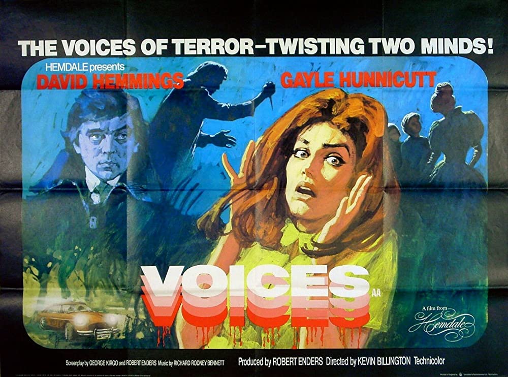 Voices (1973) David Hemmings Gayle Hunnicutt