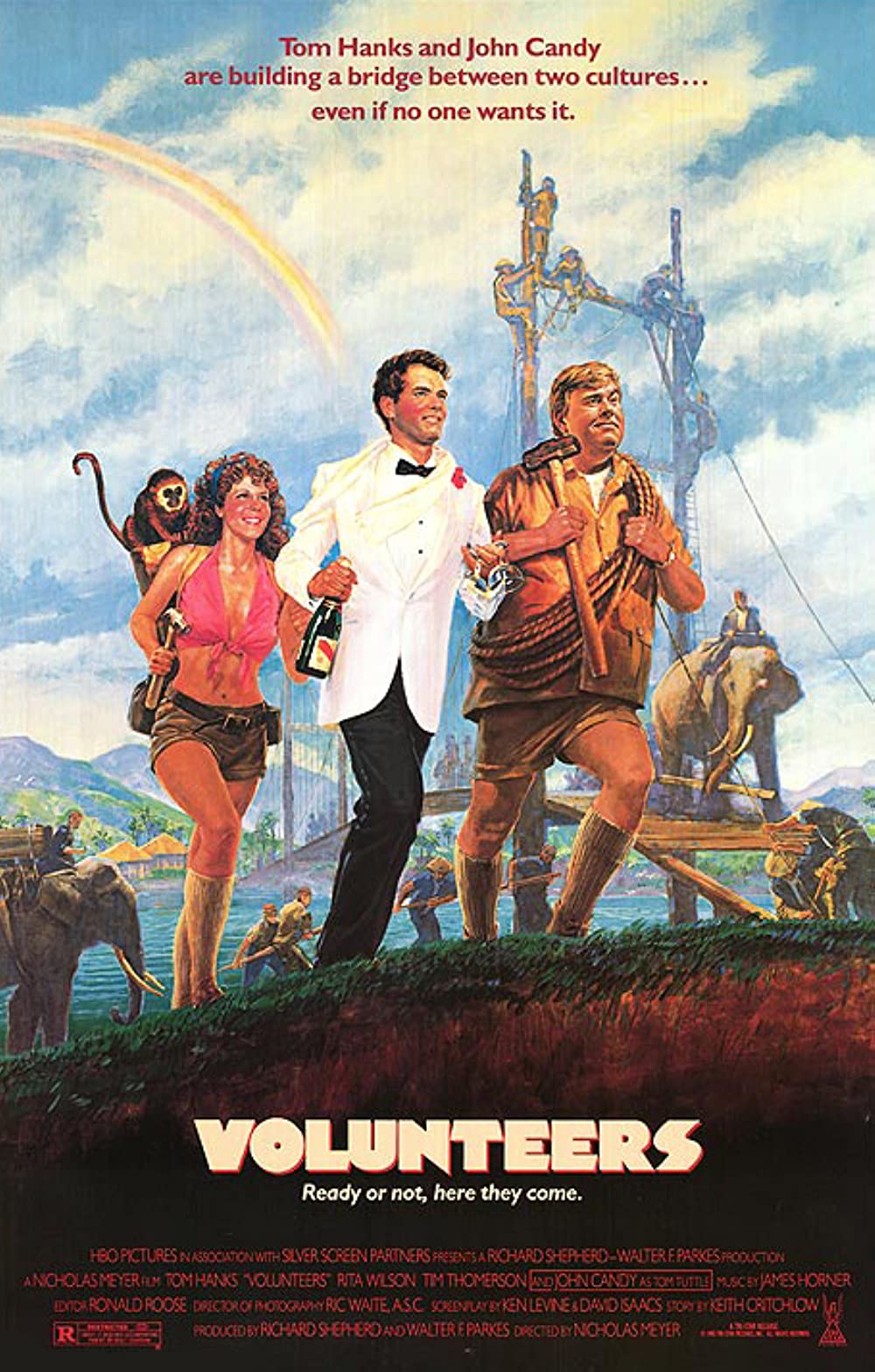Volunteers (1985) John Candy Tom Hanks