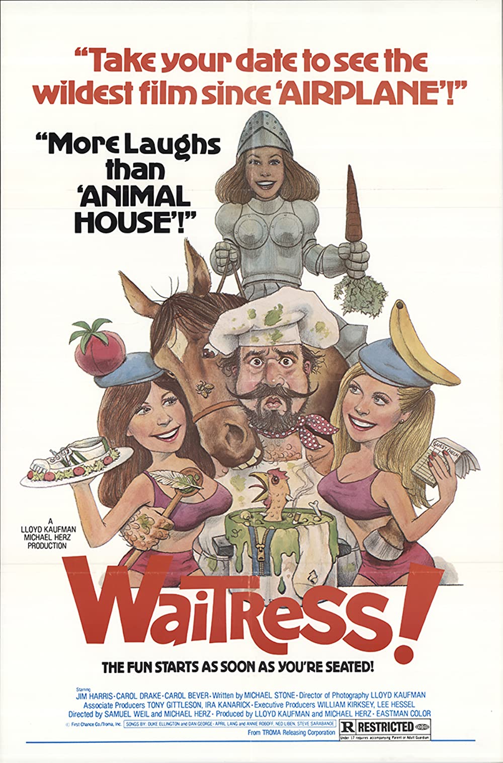 Waitress (1982) Troma Lloyd Kaufman