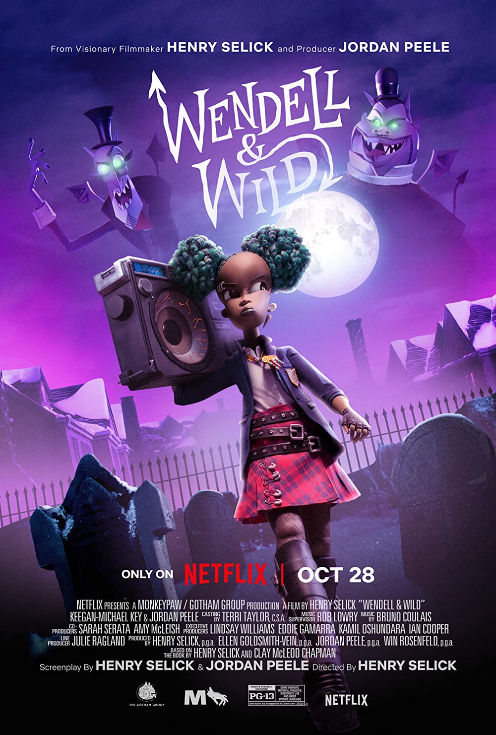 Wendell and Wild (2022) Henry Selick