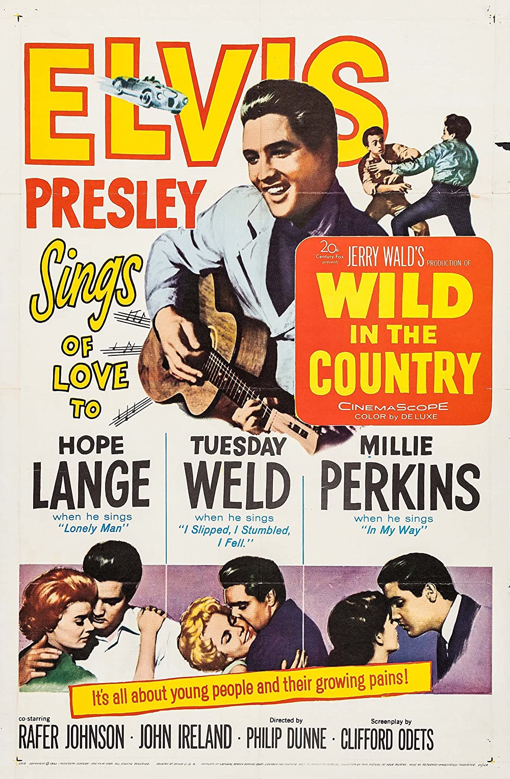 Wild In The Country (1961) Elvis Presley Hope Lange