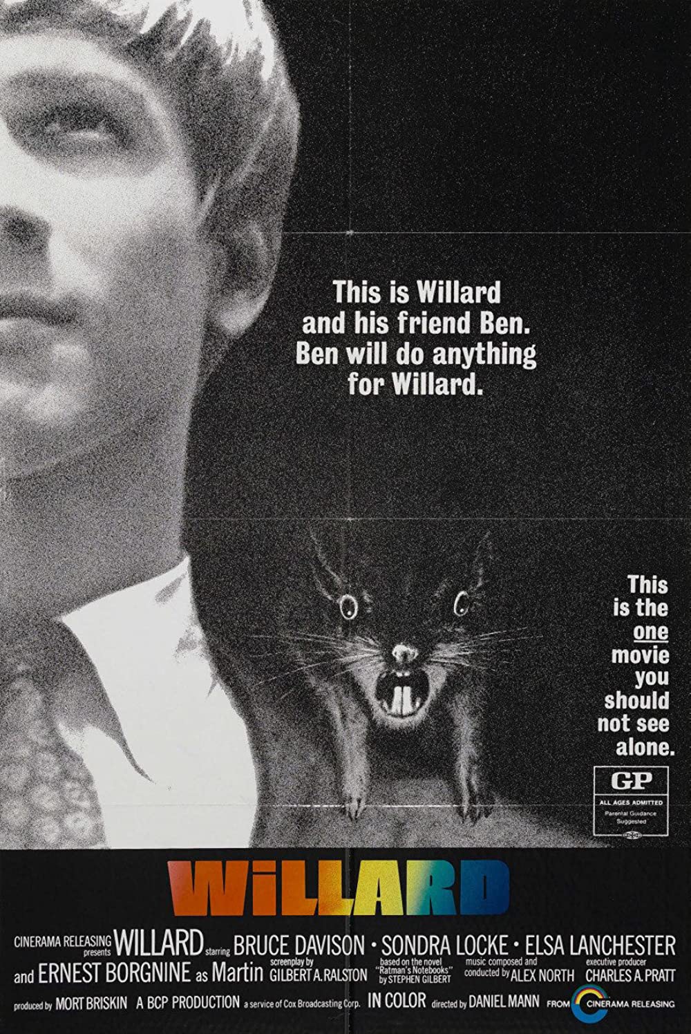 Willard (1971) Bruce Davison Sondra Locke