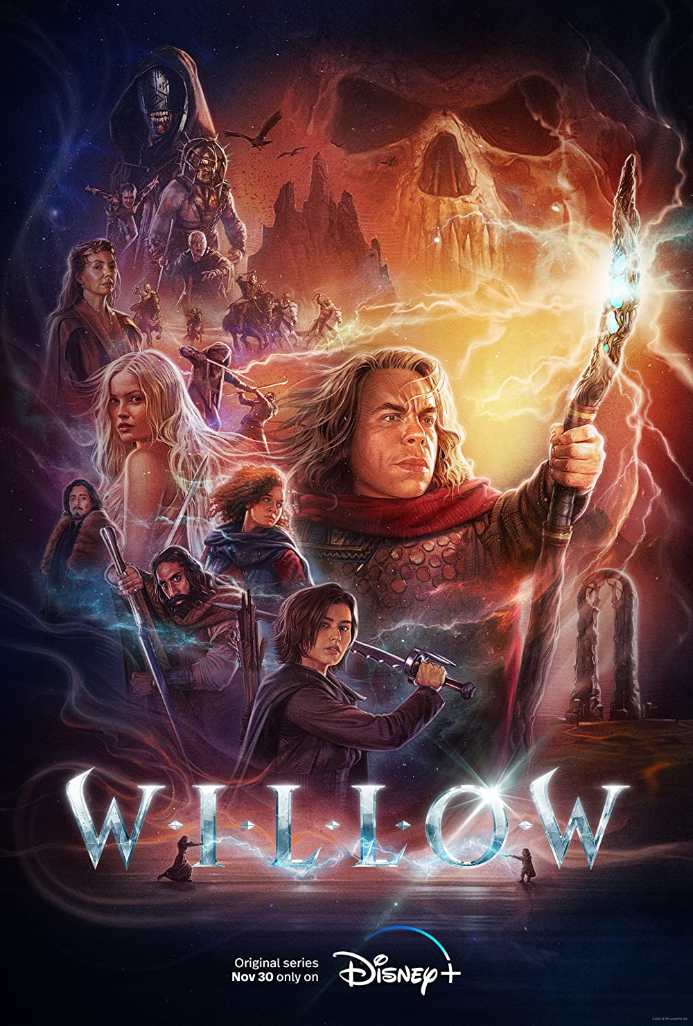 Willow - Season 1 (2023) 4 DVD Set Warwick Davis
