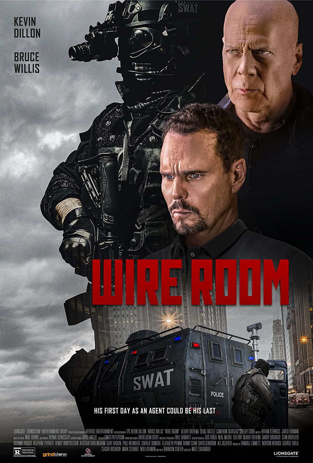 Wire Room (2022) Kevin Dillon Bruce Willis