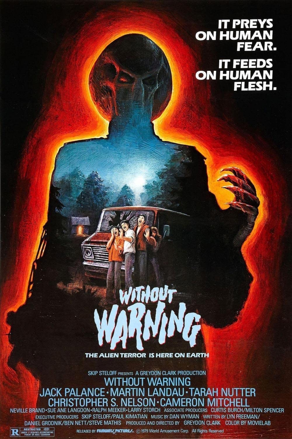 Without Warning (1980) Jack Palance Martin Landau
