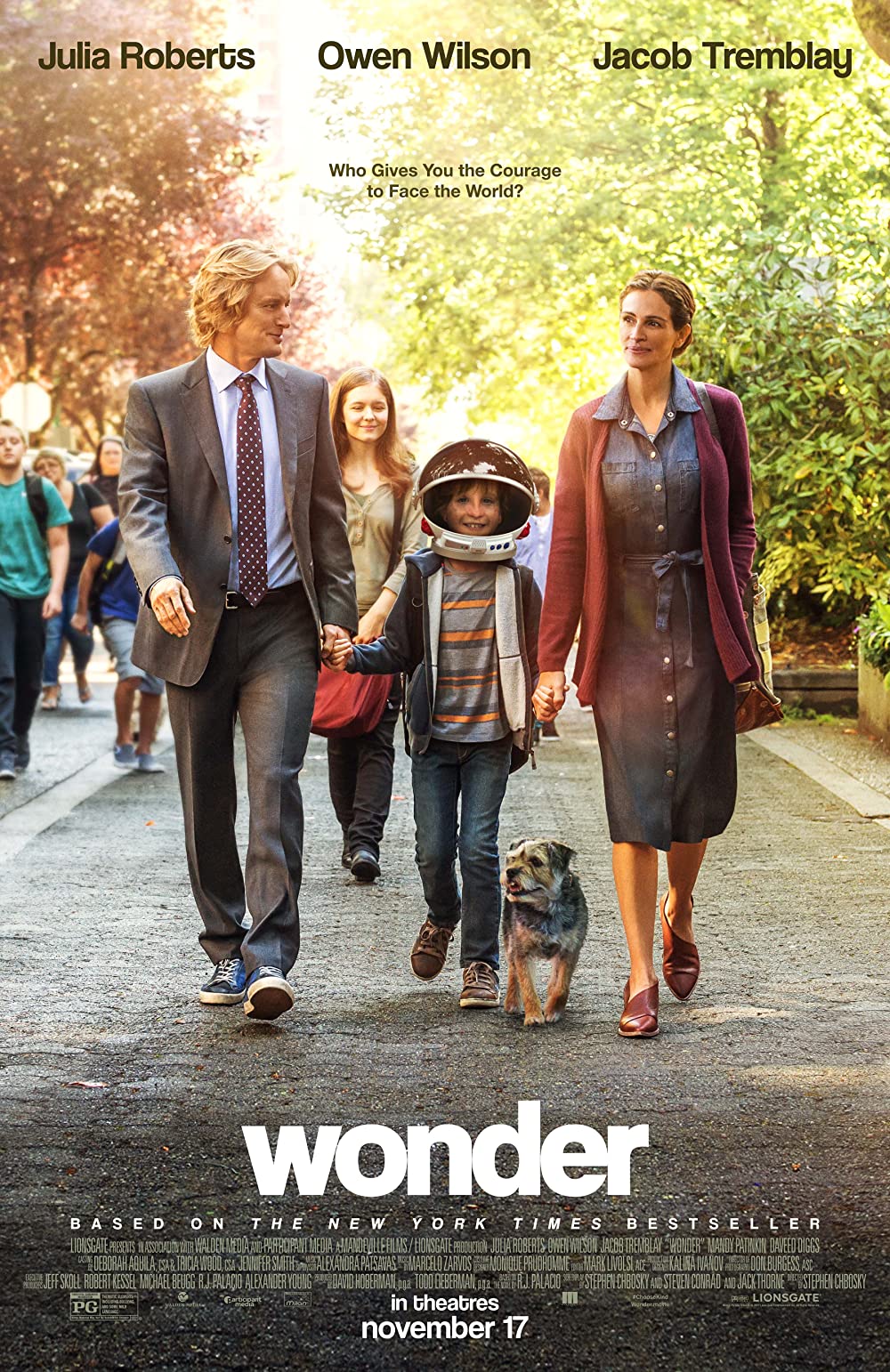 Wonder (2017) Julia Roberts Owen Wilson Jacob Tremblay