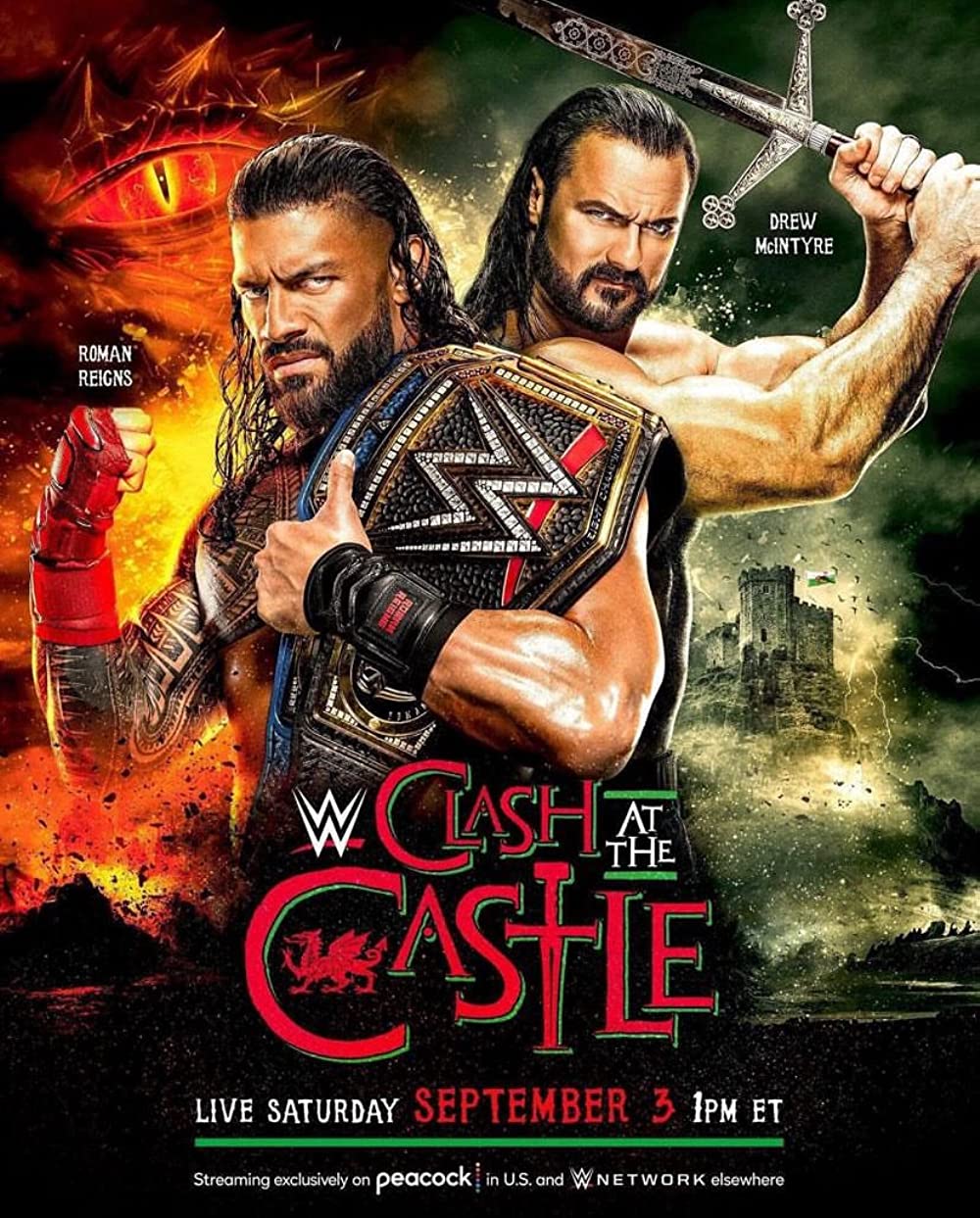 WWE Clash At The Castle (2022) Roman Reigns Drew McIntyre